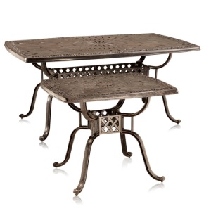 체어몰 CMH-디에고 주물 사각 테이블 시리즈 - 인테리어 디자인 알미늄 철재 유리 마블 대리석 골드프레임 야외용 테이블 탁자 아웃도어,디에고 주물 사각 테이블