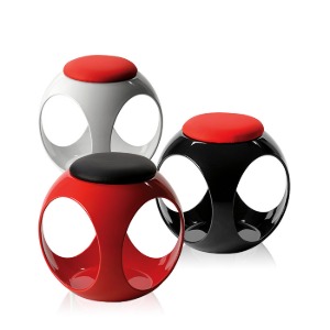체어몰 CMH-큐빅 플라스틱 스툴-방석형- 인테리어 디자인 알미늄 철재 목재 라탄 보조 의자,큐빅 플라스틱 스툴-방석형