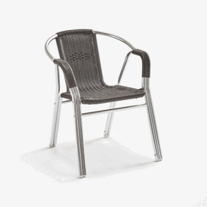 체어몰 CMGA-척 라탄암 체어 - 인테리어 디자인 사출 빠텐 프라스틱 알미늄 철재 수지목 라탄 의자   척 라탄암 체어